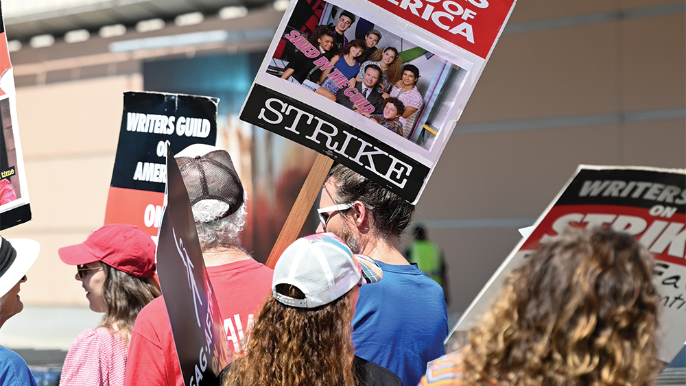 WGA and SAG-AFTRA Push for Unemployment Benefits for Striking Workers