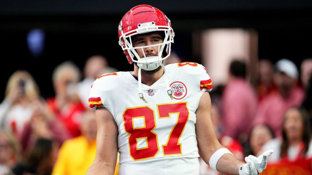 Source: Chiefs’ Kelce out vs. Lions due to knee