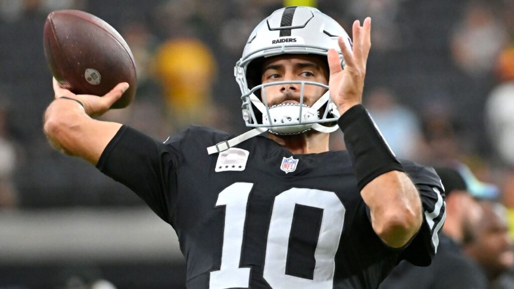 Source: Raiders’ Garoppolo won’t play vs. Bears