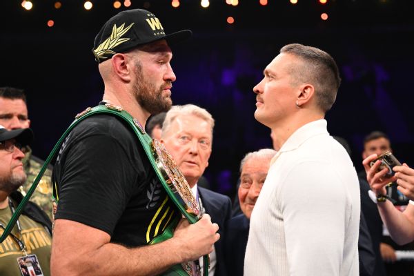 Sources: Fury-Usyk title clash set for February