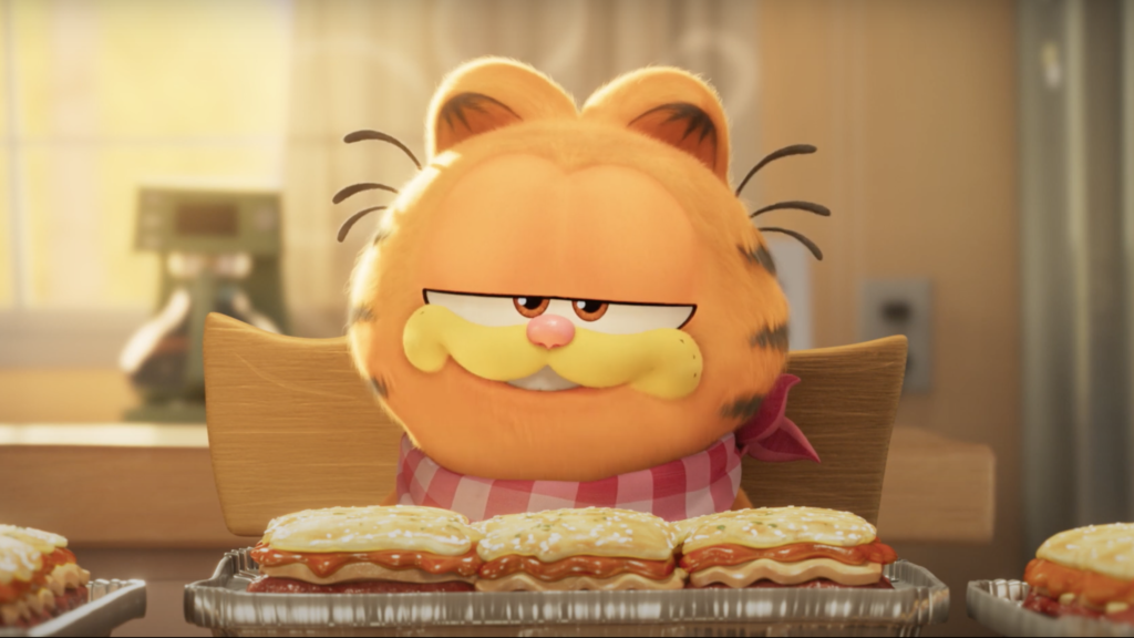 ‘The Garfield Movie’ Trailer: Chris Pratt’s Monday-Hating Cat Eats Lasagna and Jumps Off a Train