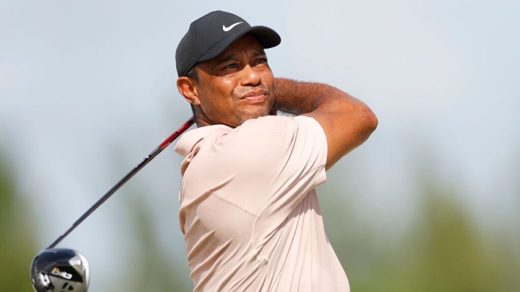 Tiger sore in return, finishes with ‘squirrely’ 75