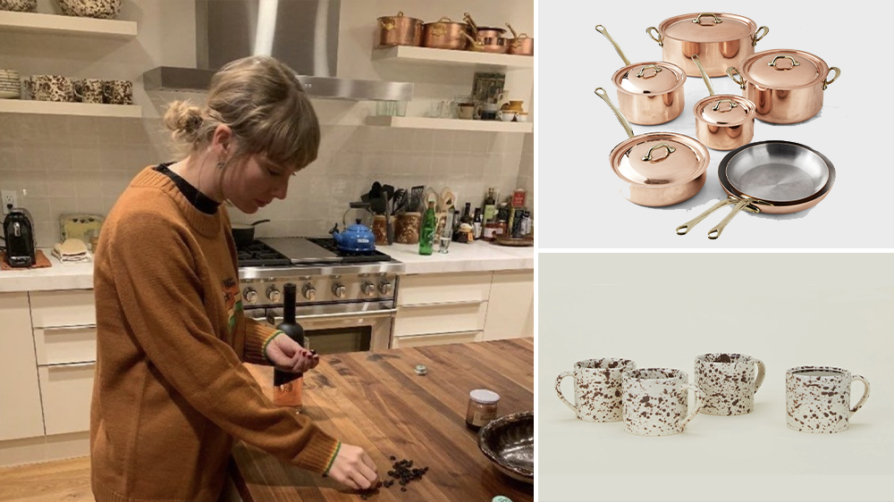 Every Kitchenware Item We Spotted in This Taylor Swift-Jack Antonoff Photo: From a Copper Pot Set to a Le Creuset Teakettle
