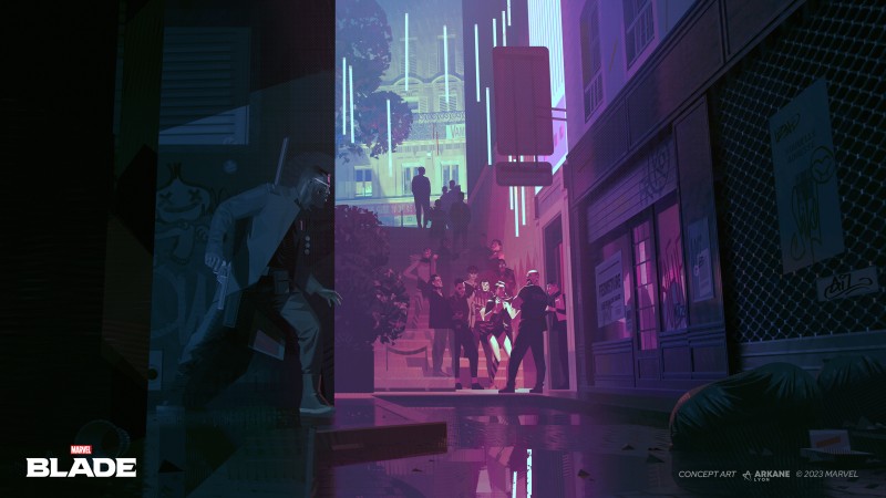Arkane Dev Reveals First Look At Marvel’s Blade Concept Art