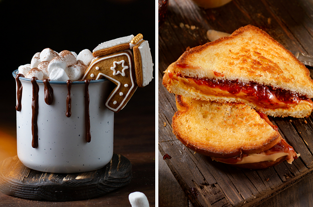 Do You Give Off Hot Chocolate Vibes Or Gingerbread House Energy? Eat A Bunch Of Sandwiches To Find Out!