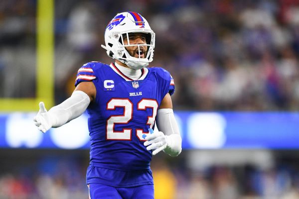 Bills defenders Hyde, Epenesa out vs. Cowboys