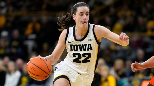 Iowa’s Caitlin Clark closing in on 3,000-point milestone ahead of Cy-Hawk