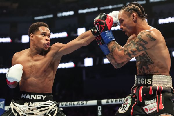 Haney shuts out Prograis, now 2-division champ