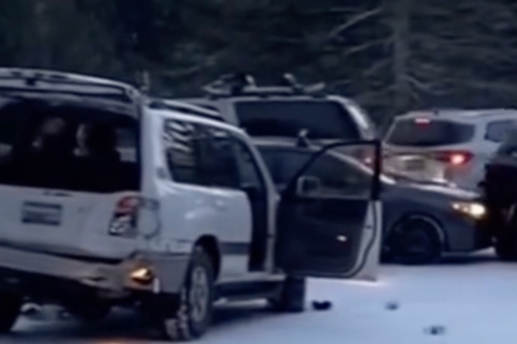 Video: Icy Conditions Cause Massive 16 Car Pileup Near Popular Resort