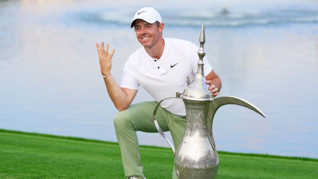 Rory wins record 4th Dubai Desert Classic title