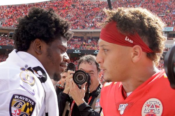 Lamar expects ‘heavyweight fight’ vs. Mahomes