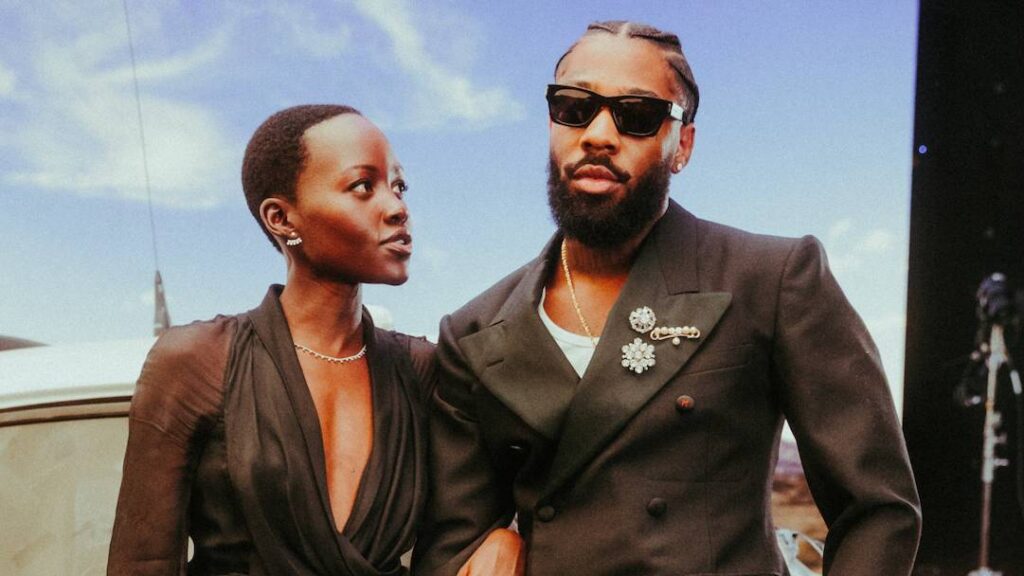 Brent Faiyaz and Lupita Nyong’o Star in Fake Action Film in ‘WY@’ Video