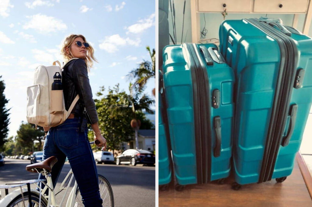 20 Bags And Pieces Of Luggage Reviewers Who Travel A Lot Absolutely Swear By
