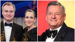 Christopher Nolan, Emma Thomas and Ted Sarandos Honored by King Charles III