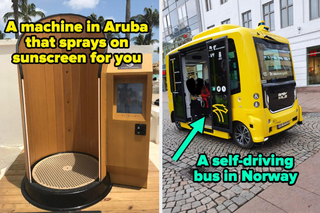 Americans, Share A Photo Of The Most “Futuristic” Thing You’ve Seen In Another Country That You Wish Existed In The US