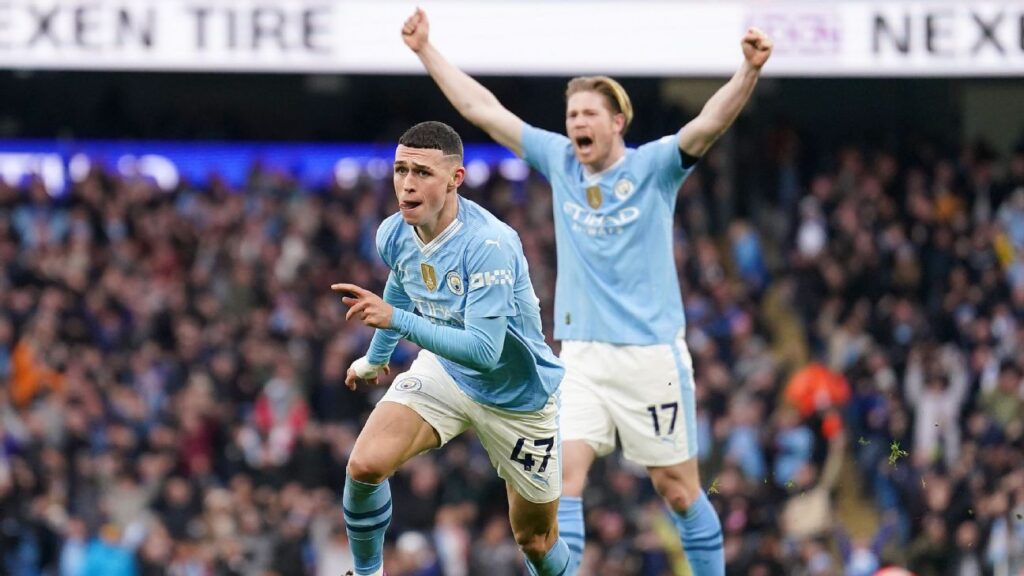 Foden inspires City to derby win over Man Utd