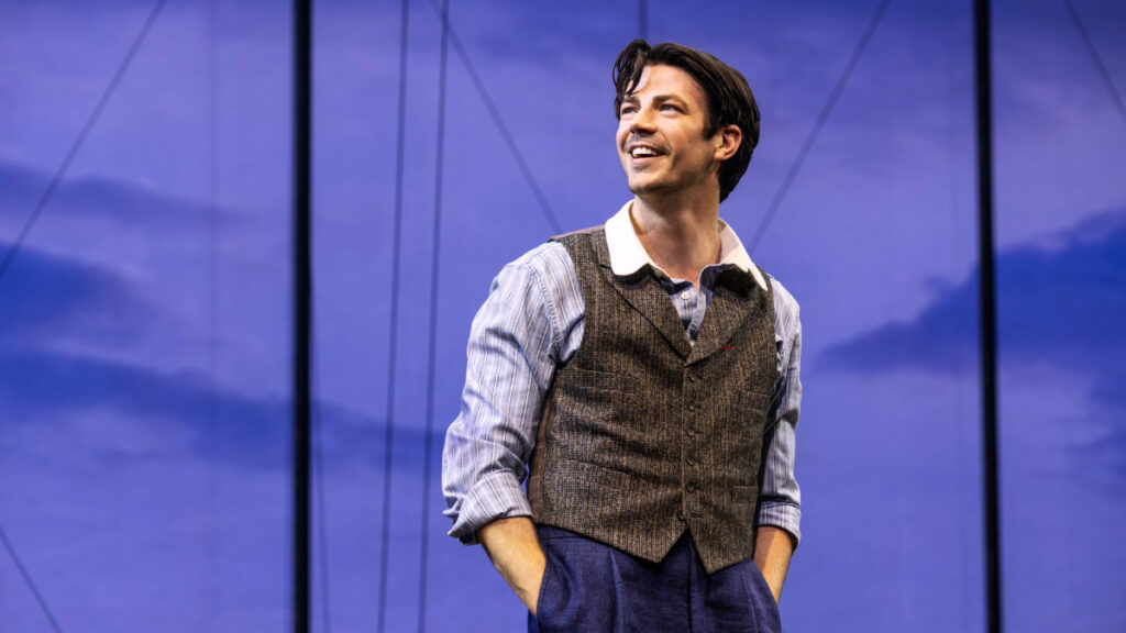 Why Grant Gustin Loves the Scary Parts of Starring in a Broadway Musical