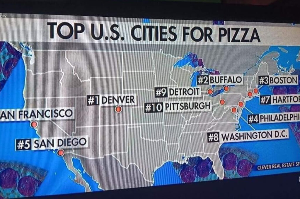 People Have A Lot To Say About This Awful Top 10 Best U.S. Cities For Pizza List