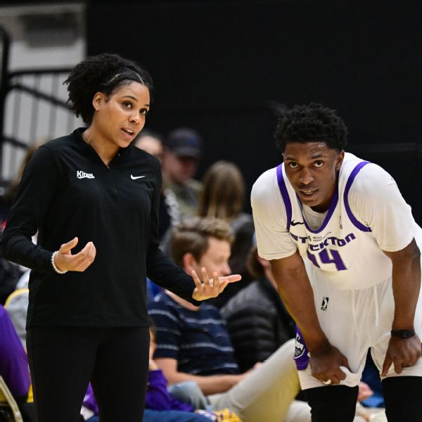 Harding first woman to be G League’s top coach