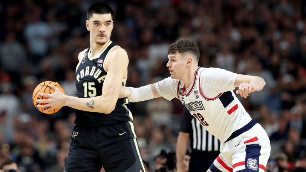 Follow live: UConn takes on Purdue for men’s NCAA championship
