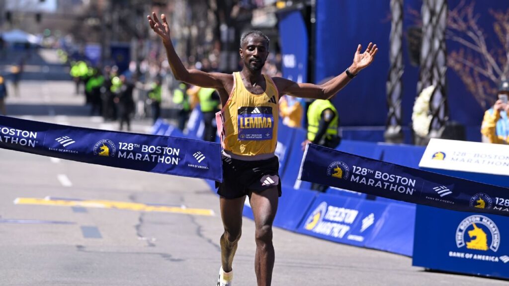 Lemma runs away with Boston Marathon victory