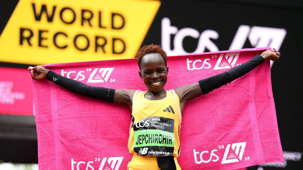 Jepchirchir sets women’s-only marathon record