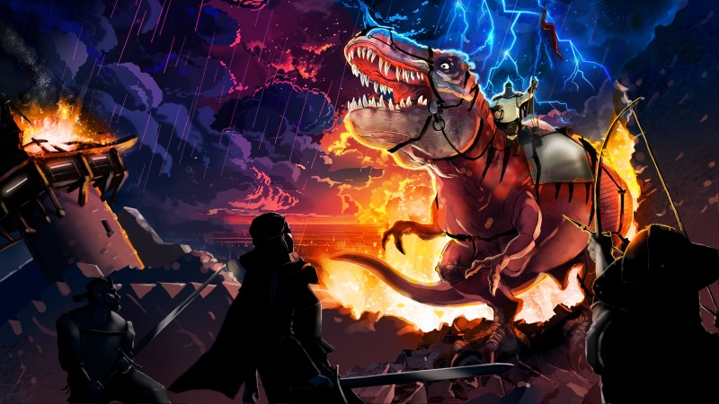 Fight Vikings While Riding Dinosaurs In New Medieval Strategy Game Dinolords