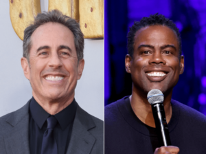 Jerry Seinfeld Asked Chris Rock to Parody the Will Smith Oscars Slap in ‘Unfrosted,’ but Rock ‘Was A Little Shook’ From It and ‘Wasn’t Up to Perform’