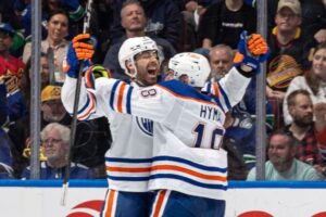 Bouchard’s OT goal propels Oilers to Game 2 win