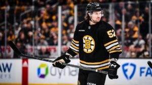 Why Bruins defenseman Andrew Peeke is trying to devastate his younger self