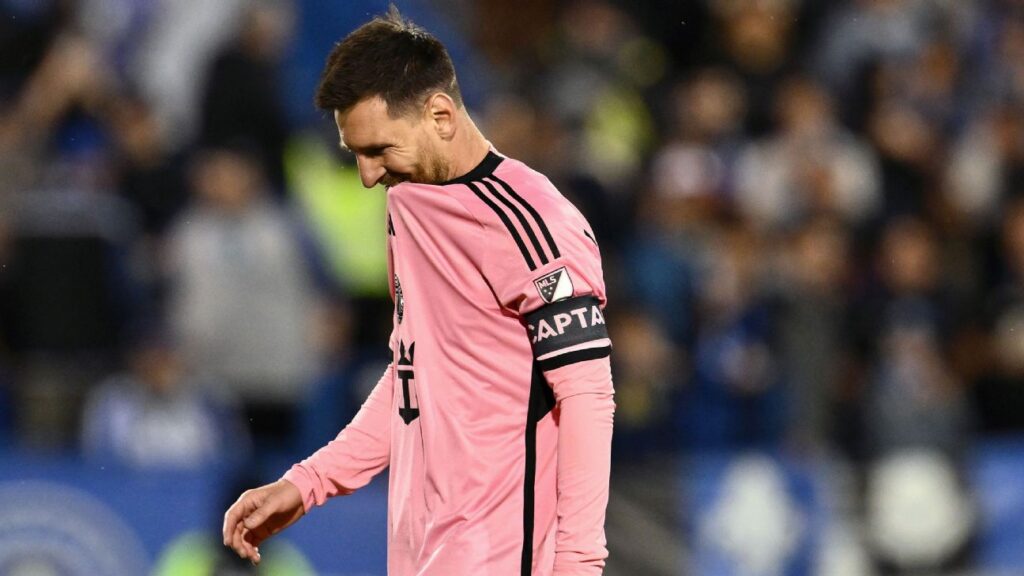 Injured Messi out for Miami’s game at Orlando