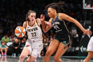 Clark scores 22 points, but Fever fall to Liberty