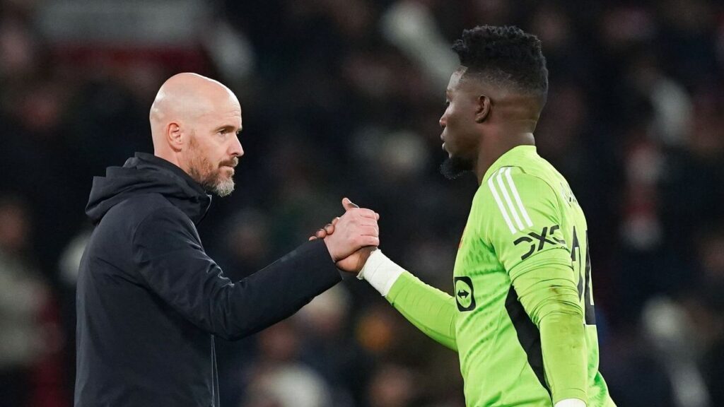 Utd’s Onana on Ten Hag: ‘I’m not here to back him’