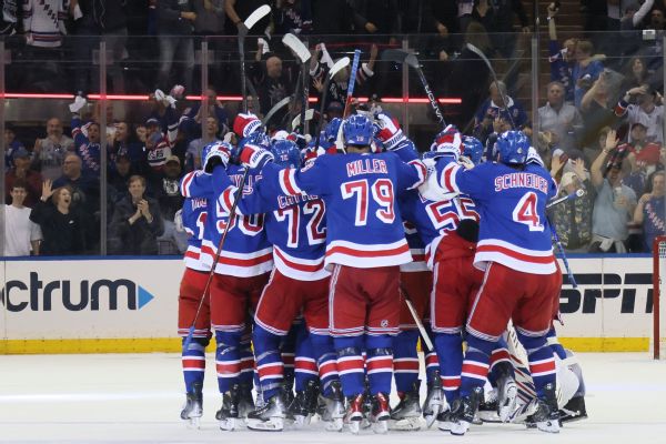 Rangers down Panthers in OT thriller to tie series