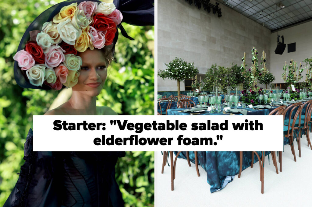 With Garlic, Onion, And Chives Banned, Here’s What Was On The 2024 Met Gala Menu