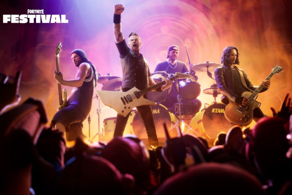 Metallica Brings Fuel, Fire and Fury to ‘Fortnite Festival’