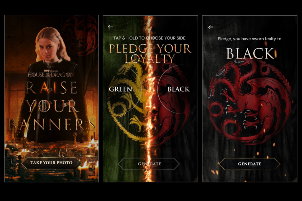 Pick a Side: HBO’s ‘House of the Dragon’ AI Poster Generator Puts You in the Middle of Targaryen Civil War