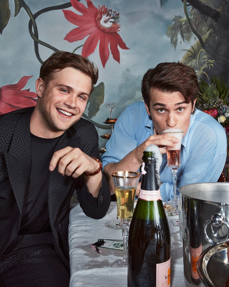 Nicholas Galitzine and Leo Woodall on Auditioning for the Same Roles, Intimidating Co-Stars and Family Members Watching Their Sex Scenes