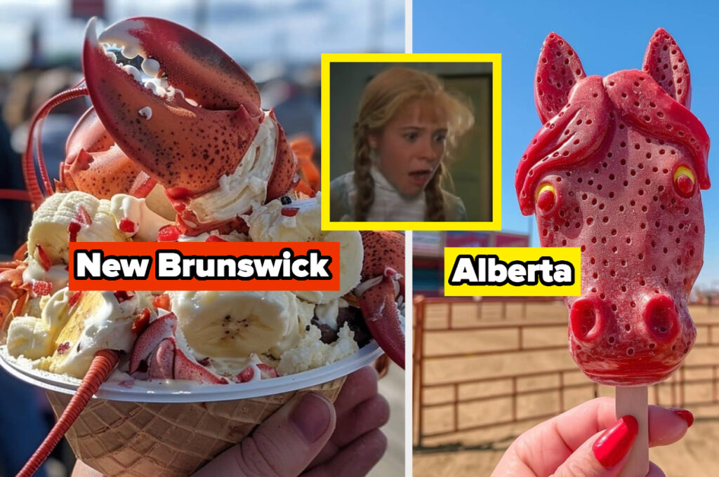 I Asked AI To Reveal The Delicious Ice Cream Versions Of Canadian Provinces And Territories — And Alberta Is Terrifying