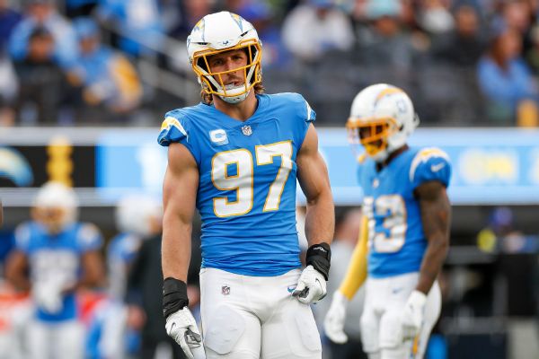 Chargers’ Bosa: Would be ‘cool’ to play with Nick