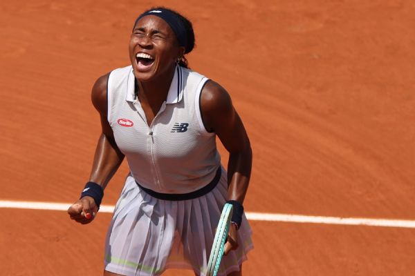 Gauff rallies past Jabeur to French Open semis