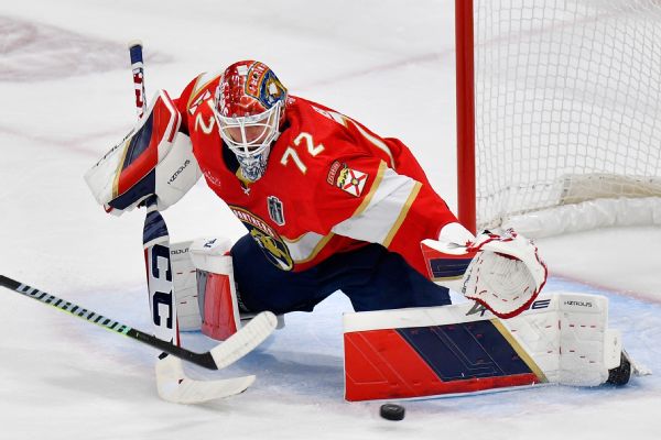 Bobrovsky stymies Oilers, Panthers take Game 1