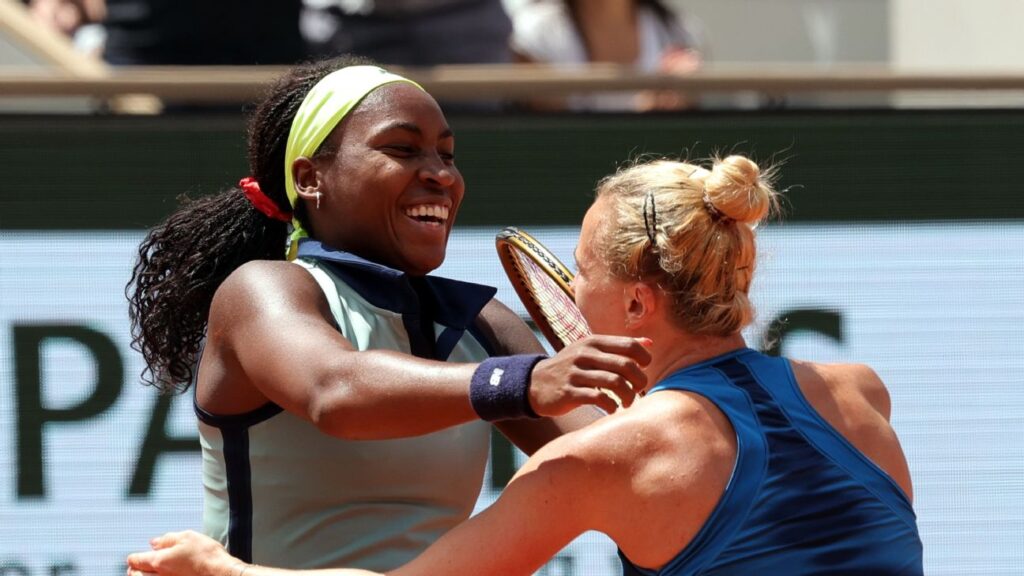 Gauff wins 1st career Grand Slam doubles title