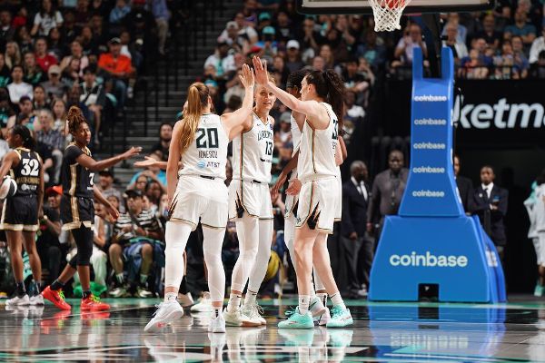 Liberty clinch homecourt for WNBA Cup title game