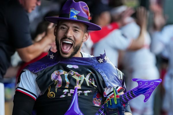 Correa rocks out in post-homer homage to Prince