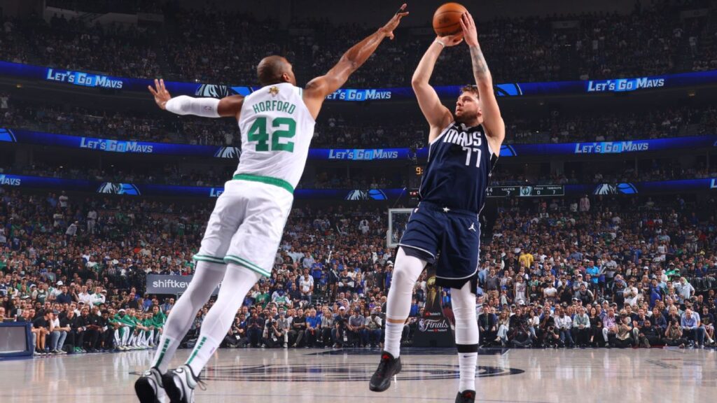 Mavs avoid Celts sweep in 3rd-largest Finals rout