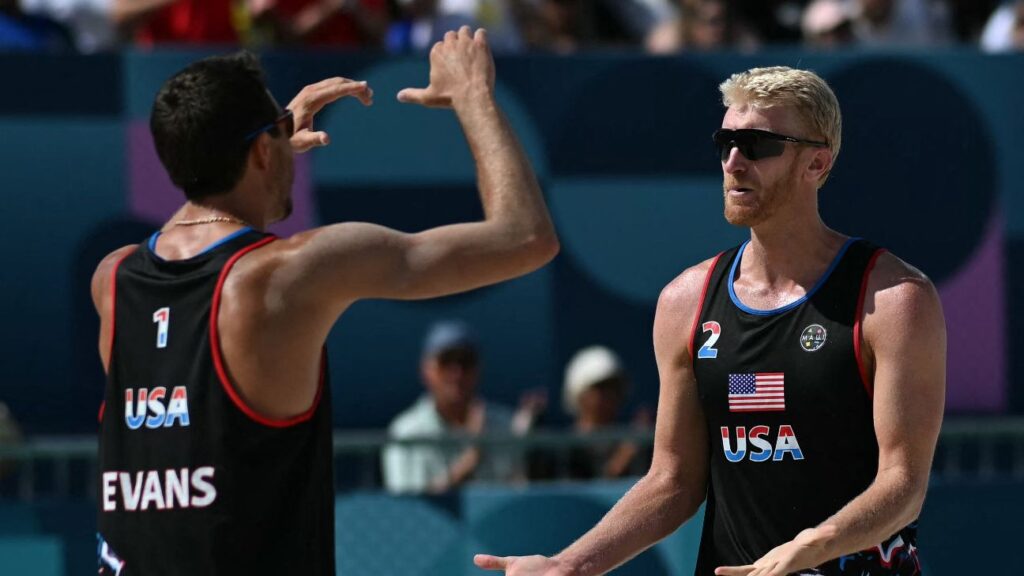 Ex-hooper Budinger wins Olympic volleyball debut