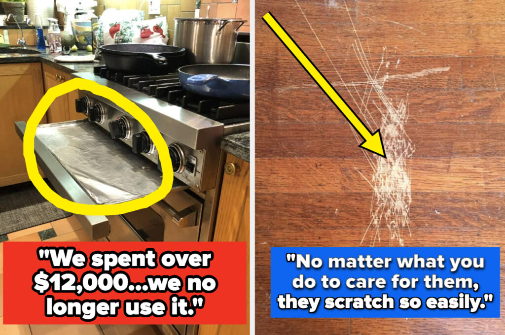 17 “Never Again” Home Purchases And Splurges That Homeowners Regret