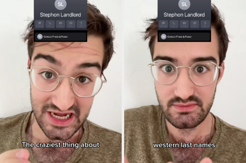 This Guy Went Viral For Explaining How Western Last Names Were Created, And It’s The Exact Way We’re Adding People To Our Contacts List